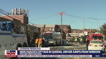 Man hijacks city bus in Queens with passengers onboard