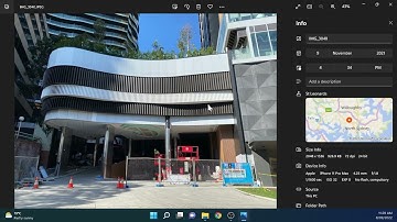 How to quickly view photo location on a map using Windows Photos app