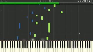 Jean-Michel Blais - roses (Synthesia Tutorial)