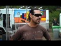 Outside Lands 2010 - Primos Parilla's asador Javier works the grill at Outsidelands