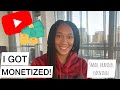 MY FIRST YOUTUBE PAYCHECK (Small Channel) + Steps on how to MONETIZE your YouTube Channel