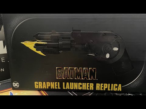 NECA Batman grapnel launcher prop replica review