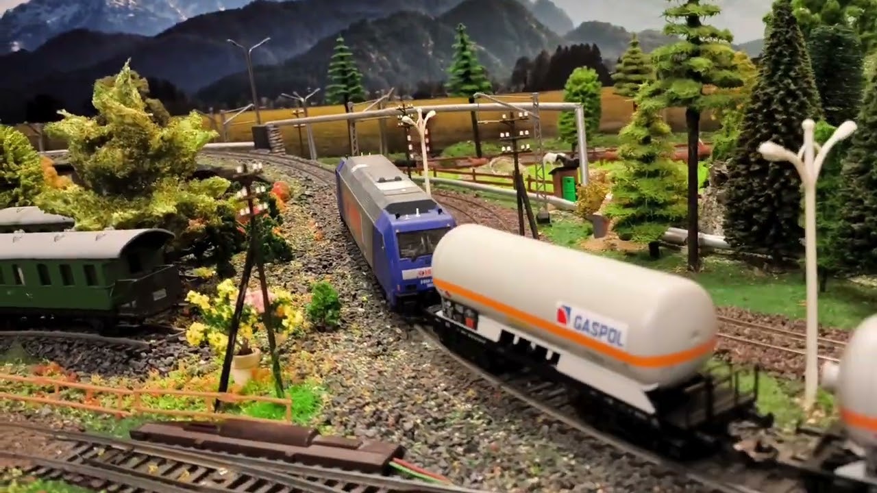Traxx Lotos Br285-123 Piko + cysterny PKP Gaspol DEC Orlen Petrochemia Piko Sachsenmodelle Tillig 🚂🚅