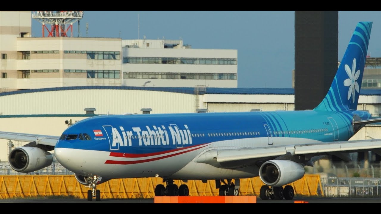 ✈✈エア・タヒチ・ヌイ期間限定でA340復活運航 (Air Tahiti Nui