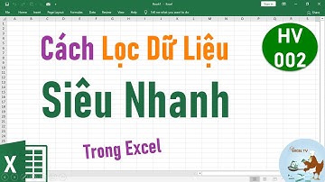 HV002_Cách lọc dữ liệu siêu nhanh trong Excel
