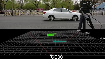 Benewake long range solid-state LiDAR CE30-D road test demo