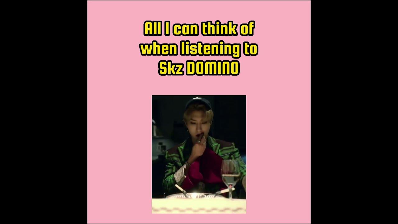 All I can think of when listening to SKZ DOMINO #shorts