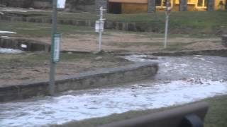 Polzeath high tide, 1st Feb 2014