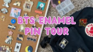 BTS 방탄소년단 Enamel Pin Tour