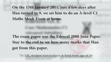 Edexcel A-level C1 Maths Exam in 3 minutes
