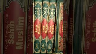 sahih muslim 1-7 volume books hadidth 1to7563 #followforfollowback #likes #subscribe #support