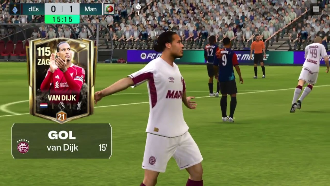 Campeonato Futebol FC MOBILE - Manshine City e dEsversos - Jogos de IDA e VOLTA