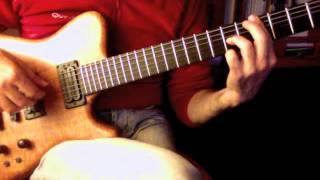 White Christmas. Chord melody. Solo jazz guitar.