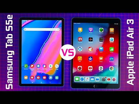 Samsung Tab S5e vs Apple iPad Air 3