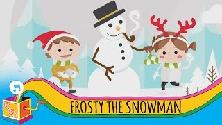 Video thumbnail of "Frosty, The Snowman | Children's Christmas Song"