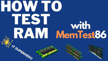 How to do a memtest on your computer: Testing Computer Memory with Memtest86.