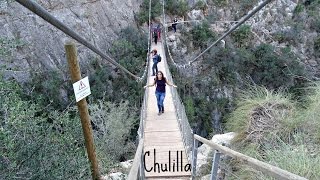 Chulilla: Ruta de los Colgantes y Charco Meraviglia