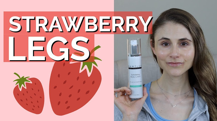 How do you get rid of strawberry legs fast?