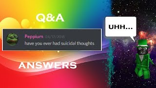 Q&A ANSWERS!!
