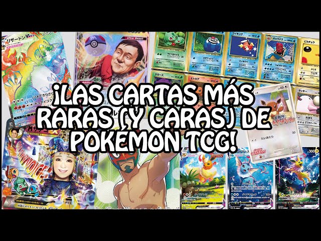 AS CARTAS POKÉMON MAIS RARAS E CARAS DE SEMPRE! - #PokéFactos