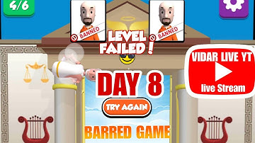 🔴Barred Gameplay – Stream 8  | Fun & Challenging Guard Game (No Commentary, 3 Hours)