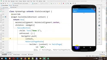 Passing Data Between Screens/Pages in Flutter