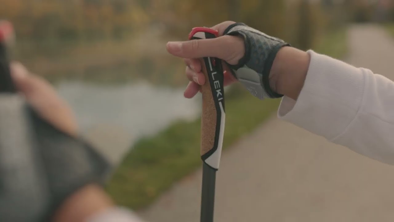 Bâtons de randonnée  Leki - Traveller Alu Silvergrey Neonyellow