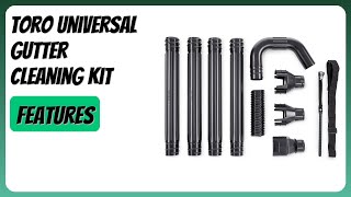 REVIEW (2026): Toro Universal Gutter Cleaning Kit. Features