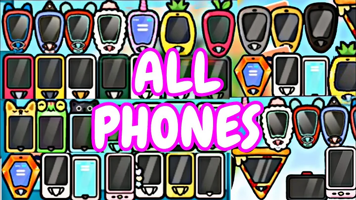 ALL SECRET PHONES/ PHONES in TOCA LIFE WORLD | Toca Boca