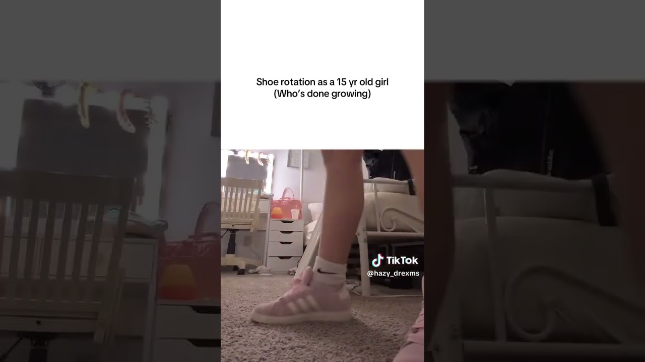 Shoes collection as a girl who done growing 