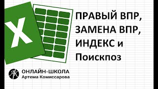 Правый ВПР, Замена обычного ВПР, Индекс, Поискпоз