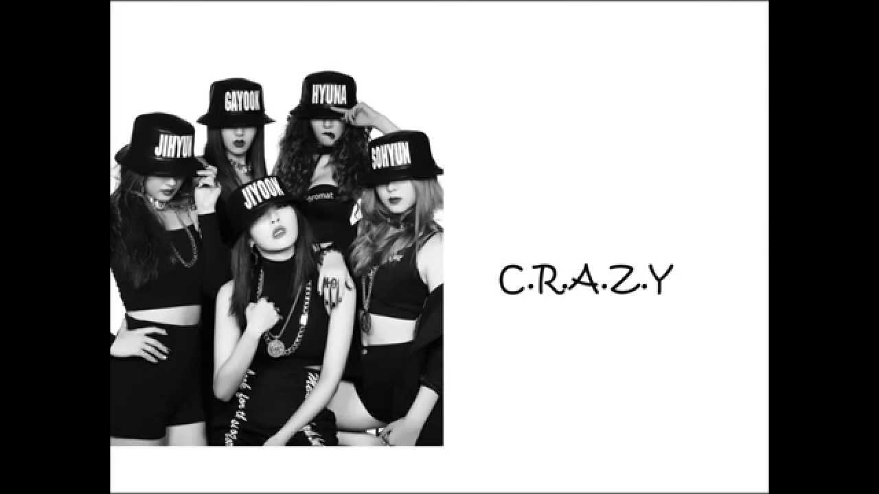 4MINUTE Crazy lyrics YouTube