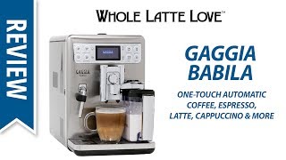 Gaggia Babila Bean to Cup Coffee 