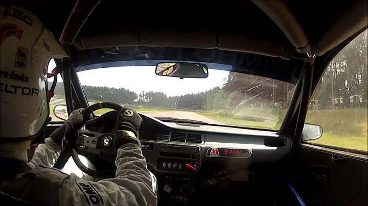 Valters Sulcs, Kacergine Nemuno ziedas onboard, Honda Type R B16B, Kumho Challenge