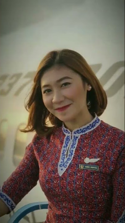 kiss me pramugari lion air 💋