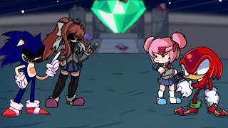 Minacious Ft. Sonic Exe, Monika Exe, Knuckles And Natsuki