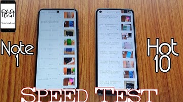 Micromax in Note 1 vs Infinix Hot 10 4GB/64GB Speed Test, AnTuTu Benchmark