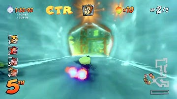 CTR Nitro-Fueled - Walkthrough Gameplay - Part 25 - N-Gin Labs Relic & CTR Race