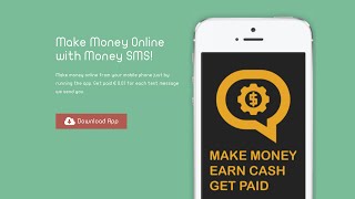 Make money online: sms how to from my phone, earn with apps, real for
free! you can download h...