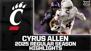 Cyrus Allen Regular Season Highlights | 2025 Big 12 Football