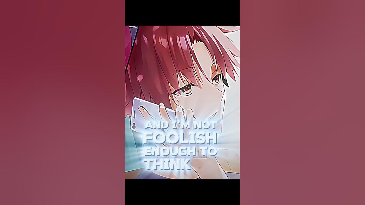 "You're An Unworthy Opponent"- Kiyotaka Ayanokoji || Classroom of the Elite