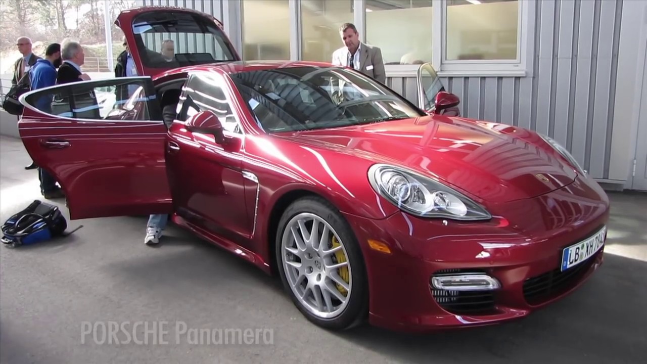 Porsche Panamera / 4-door sports, here we come!! - YouTube