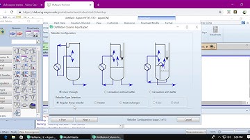 Binary Distillation System HYSYS