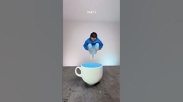 Here is the result of a perfect jump into the cup! 🏃🏻‍♂️‍➡️☕️💦 Jak oceniacie efekt końcowy? 🤭