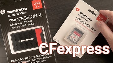 Manfrotto: Not just stands and tripods | CFexpress Card and Reader