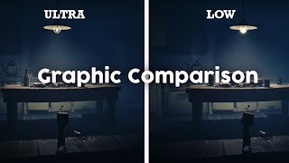 LOW VS ULTRA - Little Nightmares 2 - Graphic Comparison