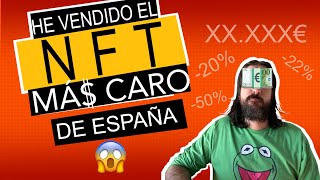 He vendido el NFT más caro de España