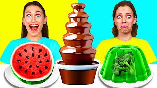 Chocolate Fountain Fondue Challenge by Fun Teen Challenge