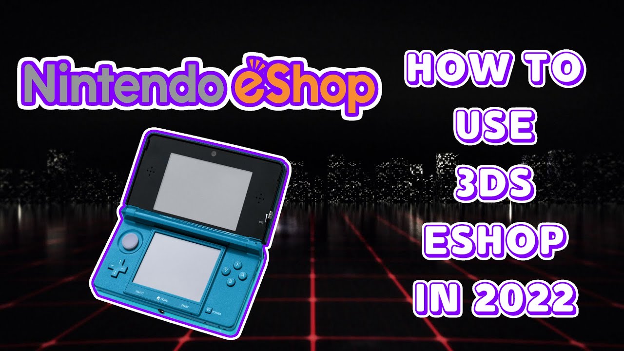 Just Show Me: How to use the eShop on the Nintendo 3DS 