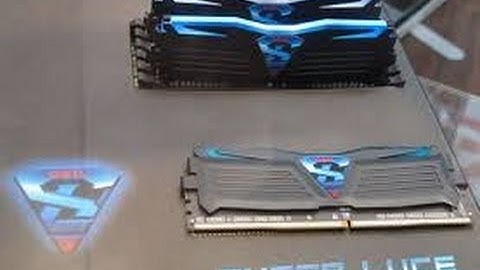 LED DDR 4 RAM - Geil Super Luce - In White